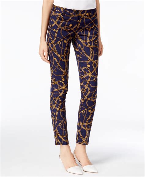 michael kors navy suit pants|Michael Kors women's pants suit.